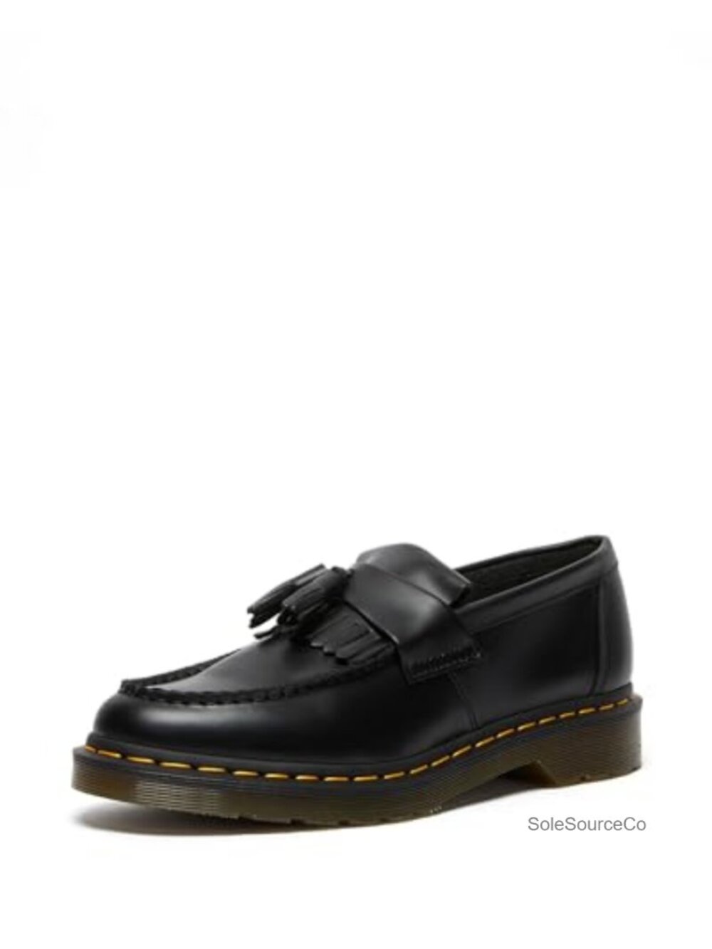 Dr. Martens Adrian Slip-On Loafer Smooth Leather Kiltie Tassel Goodyear Welt